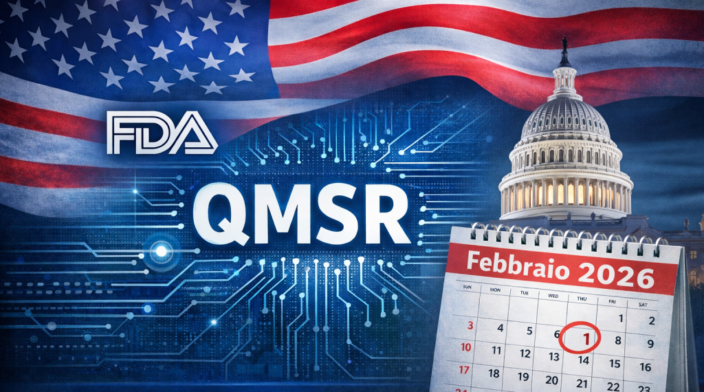 QMSR FDA: come cambia da febbraio il SGQ per i dispositivi medici negli USA
